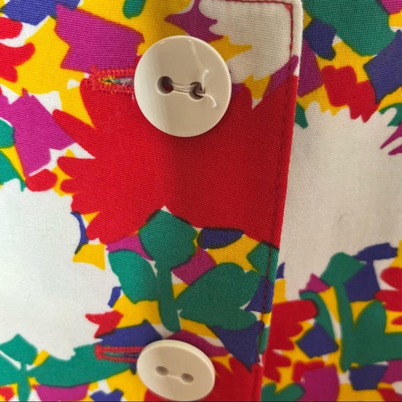 ESCADA BY MARGARETHA LEY Matching Two Piece Floral Cotton Skirt Set - Picture 5 of 11